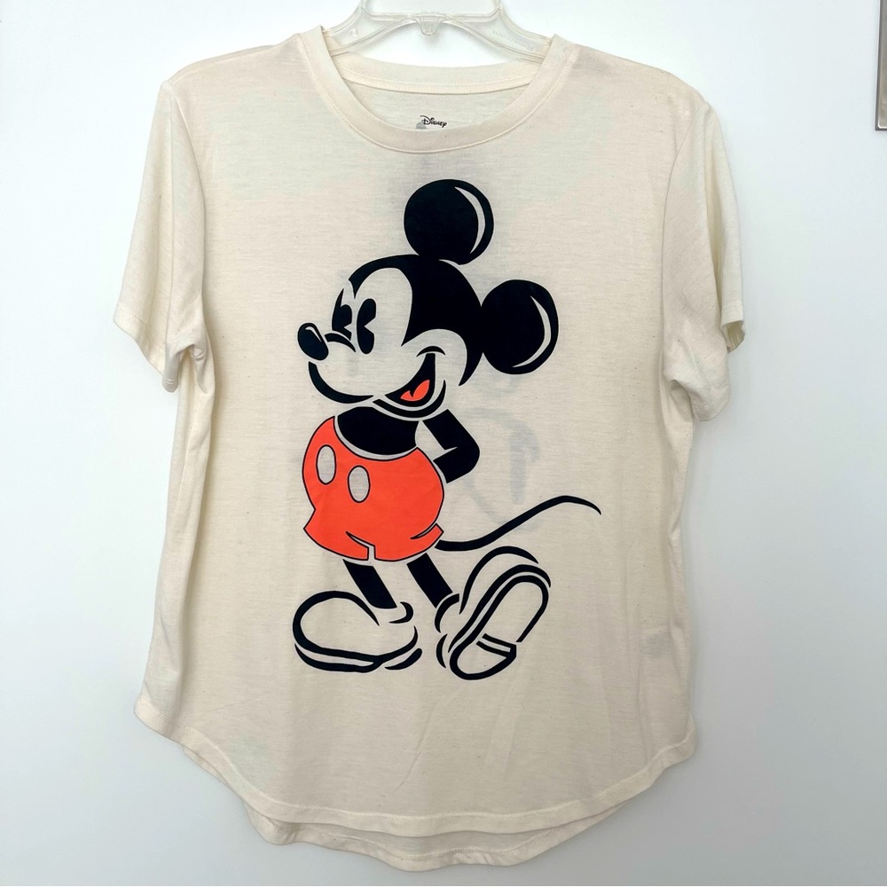 Disney Graffic Tee Mickey Mouse No Bad Days cream Disneyland